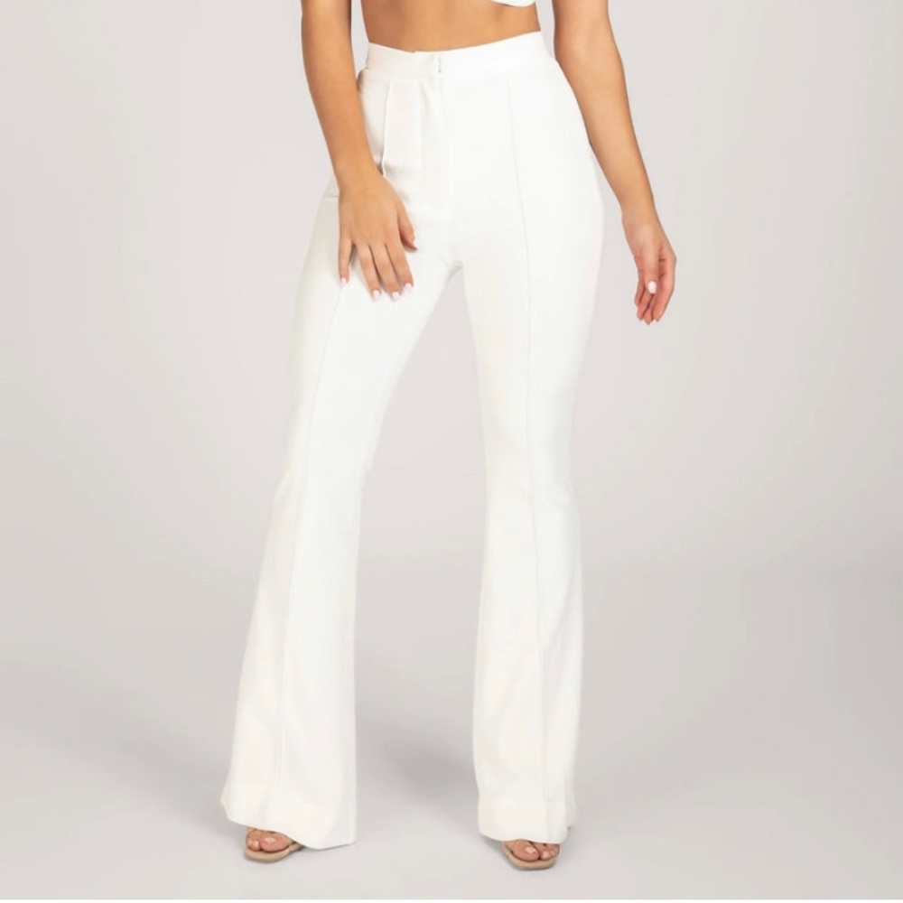 Zendaya Meshki White Pants Size Small